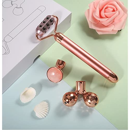 WOWINWOW 4 In 1 Face Massager For Women 3D Roller and Under-Eye Press Facial ...