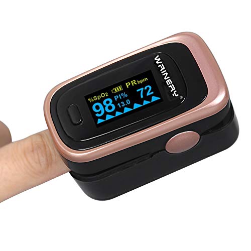 WRINERY Pulse Oximeter Fingertip, Oxygen Monitor Fingertip, Oxygen Saturation...