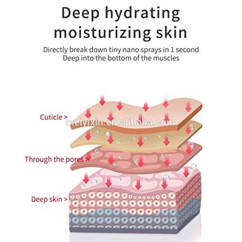 Wrnkl Fre Oxygen Facial Injector - Nano Moisture Spray - Beauty Supplies, Ski...