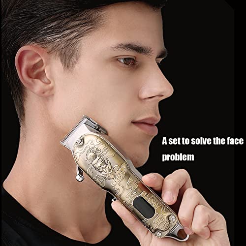 Hair Clippers for Men, Professional Hair Cutting Kit Beard Trimmer Barbers Cl...