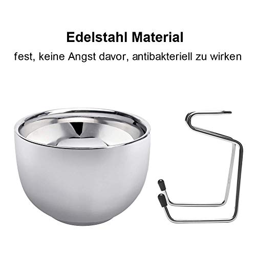 Wskderliner 3 in 1 Shaving Brush Set Shaving Bowl and Shaving Stand Shaving B...