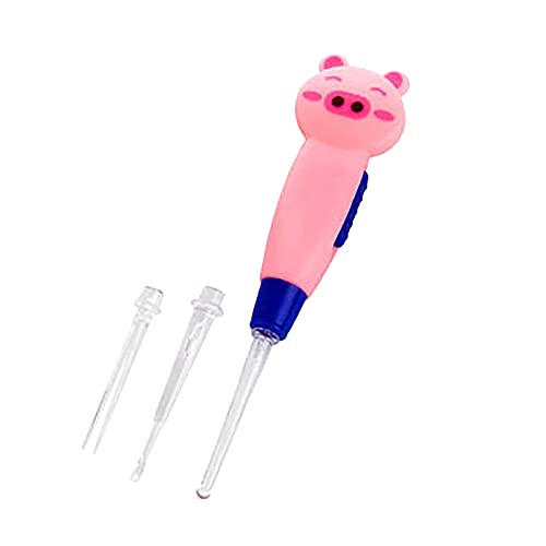 WSVVMQY ABS LED Lighting Earwax Remover Tool Removable Luminous Earplugs Earw...