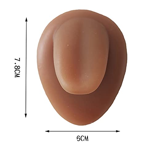 WSXKA 1:1 Simulated Silicone Human Tongue Model, Soft Silicone Flexible Model...