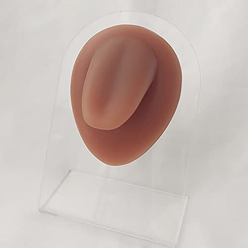 WSXKA 1:1 Simulated Silicone Human Tongue Model, Soft Silicone Flexible Model...