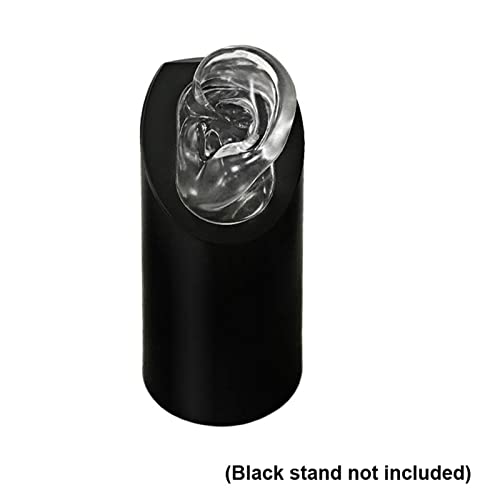 WSXKA Transparent Silicone Ear Model, Life Size Silicone Flexible Model, Flex...