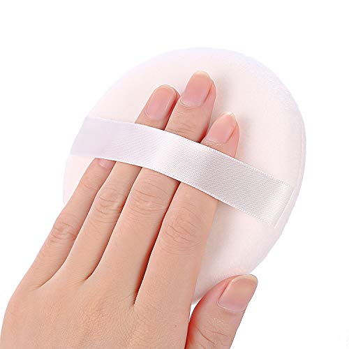 Large Loose Powder Puff, 4.13 Inch Powder Puff for Body Powder, Ultra Soft Ve...