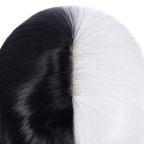 WTHCOS Long Curly Wig with Bangs Long Wavy Fluffy Wigs for Women Daily Wear o...