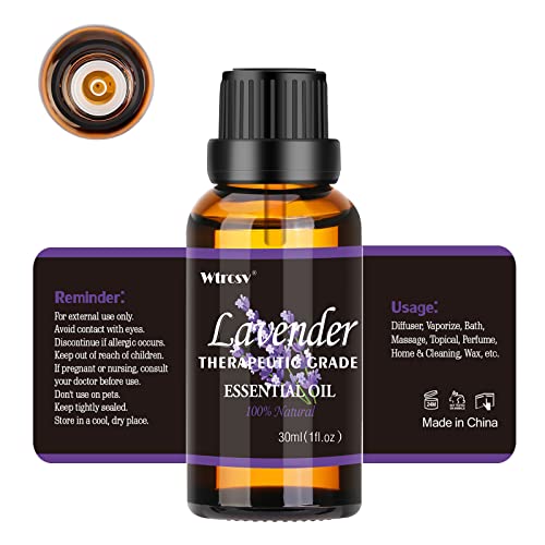 Lavender Essential Oil, Therapeutic Grade Essential Oil,100% Natural Essentia...