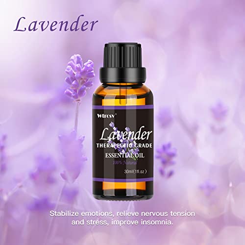Lavender Essential Oil, Therapeutic Grade Essential Oil,100% Natural Essentia...