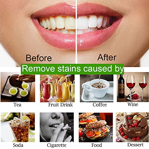 2-Pack Teeth Whitening Charcoal Powder + Bamboo Brush Oral Care Sets, WUBLSYA...