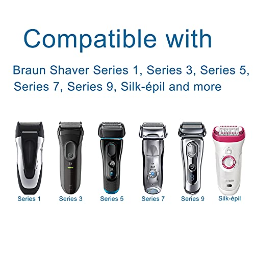 For Braun Charger,12V Braun Power Cord Compatible with Braun Shaver Series 3/...