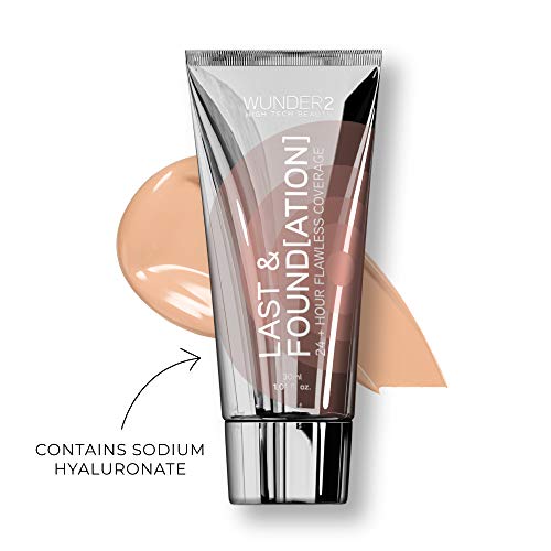 Wunder2 LAST FOUNDATION Makeup, Sand Color, 1.01 Fl Oz