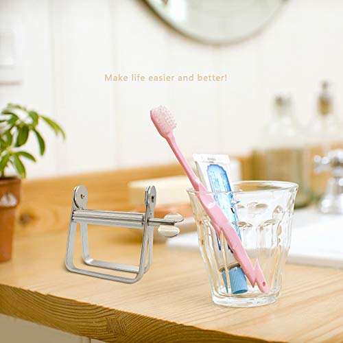 WYBG Toothpaste Squeezer, Aluminium Alloy Squeezer Roller, Toothpaste Dispens...