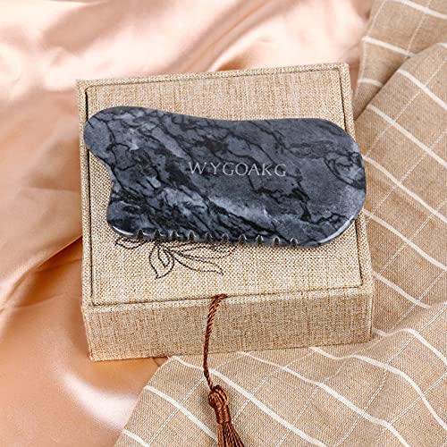 Gua Sha Facial Tools,Gua Sha Stone Massage Tool Comb Edge,Guasha Tool for Fac...