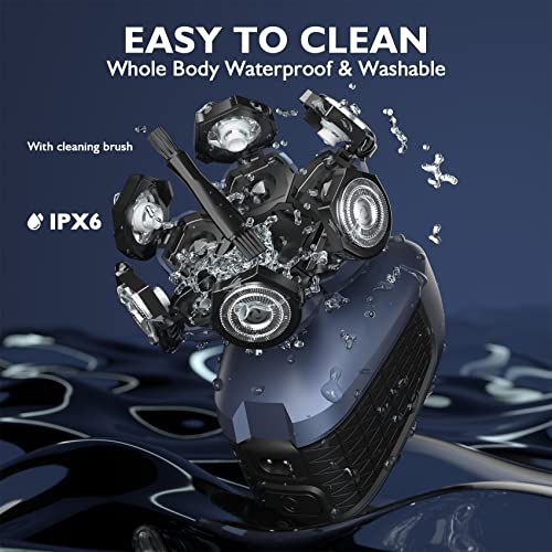 Head Shaver 7D, Wyklaus Upgrade 10 in 1 Head Shavers for Bald Men, Head Elect...