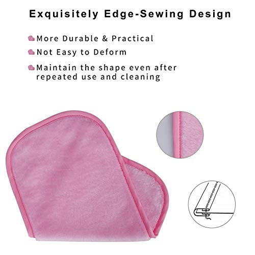 Makeup Remove Face Towels, Reusable Makeup Remover Cloths (6 packs), Makeup R...