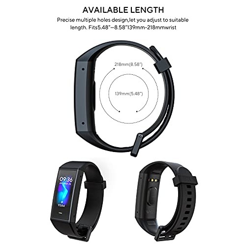 WYZE Band Fitness Tracker with Alexa Built-in, Activity Tracker Watch with He...