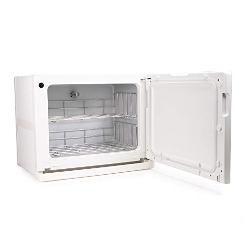 WYZworks 18L Double Rack 175 Degree Aluminum Interior Electric Hot Towel Warm...