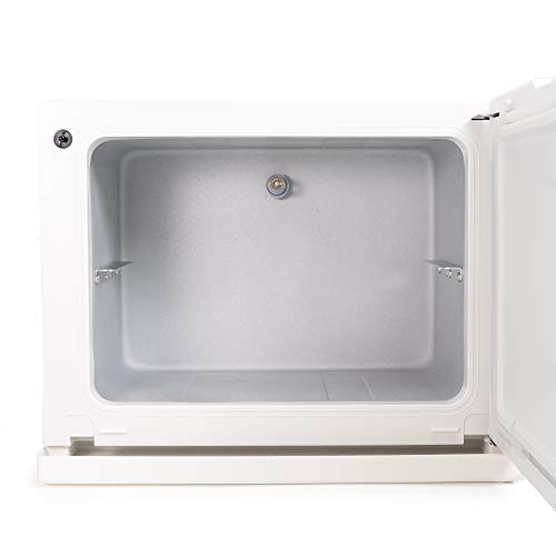 WYZworks 18L Double Rack 175 Degree Aluminum Interior Electric Hot Towel Warm...