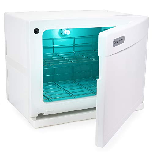 WYZworks 18L Double Rack 175 Degree Aluminum Interior Electric Hot Towel Warm...