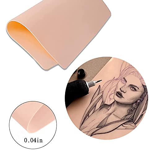 Blank Tattoo Skin Practice - WZPB 10Pcs Tattoo Practice Skin 8x6 Fake Tattoo ...