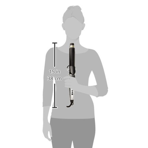 X5 Superlite Nano 1 1/4" Tourmaline Hair Curler - 5 Level Quick Heating Digit...