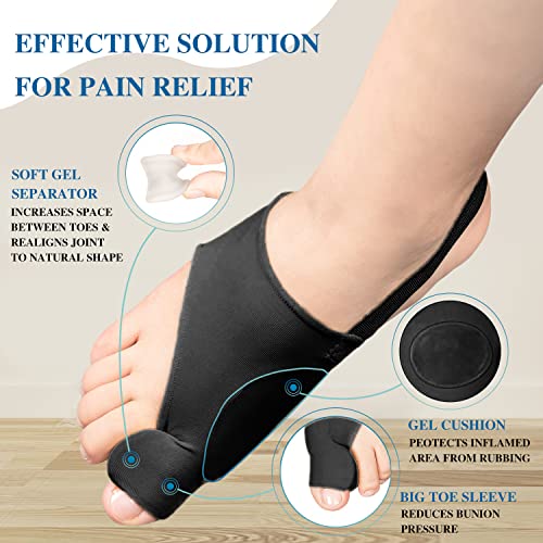 Bunion Corrector for Women,Toe Straightener Pain Relief Socks,Bunion Splint S...