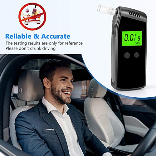 Breathalyzer, XCAI Professional Alcohol Tester, USB Rechargeable Portable Dig...