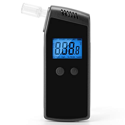 Breathalyzer, XCAI Professional Alcohol Tester, USB Rechargeable Portable Dig...