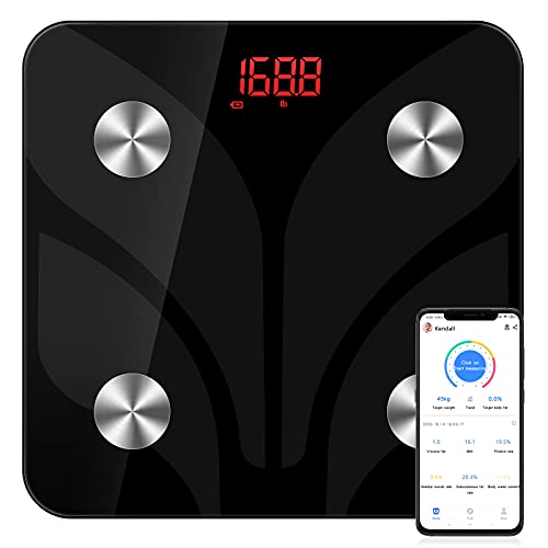XCXP XCXJ XCJC Weight Digital Body Fat Scales: Smart Bluetooth Bathroom Accur...