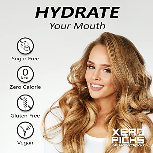 Xero Picks ENERGY Infused Flavored Toothpicks with Caffeine, B12 and B6 (Vari...