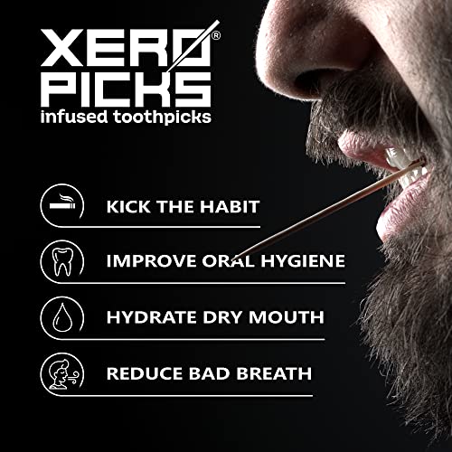 Xero Picks Infused Flavored Toothpicks to help QUIT Smoking - NICOTINE FREE (...