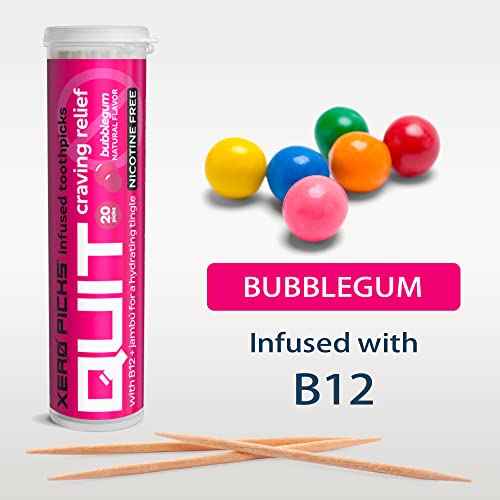 Xero Picks Infused Flavored Toothpicks to help QUIT Smoking - NICOTINE FREE (...