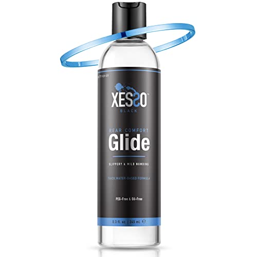 WaterBased Anal Comfort Lube for Men Women Couples 8.3 fl.oz, Gently Numbing,...