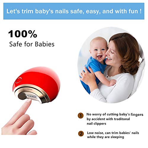 Electric Nail Clippers Baby Nail File Nail Trimmer Nail Cutter Nail Scissors ...