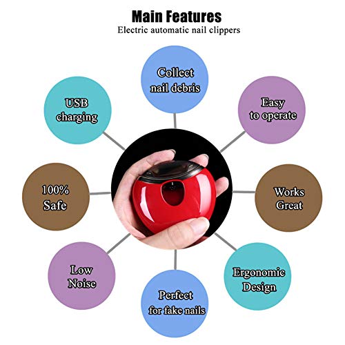 Electric Nail Clippers Baby Nail File Nail Trimmer Nail Cutter Nail Scissors ...