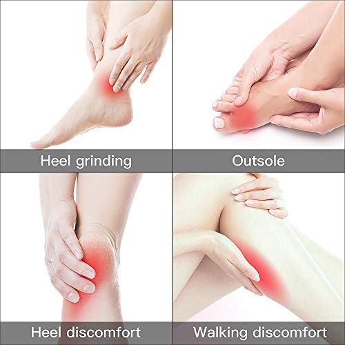 2020 New Heel Insoles, Shoe Insoles, Heel Cushions, Sponge Shoes Pads with Hi...