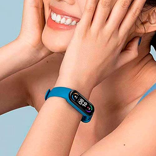 Xiaomi Mi Band 6 Activity Tracker High-Res 1.56" AMOLED Screen, SpO2 Monitor,...