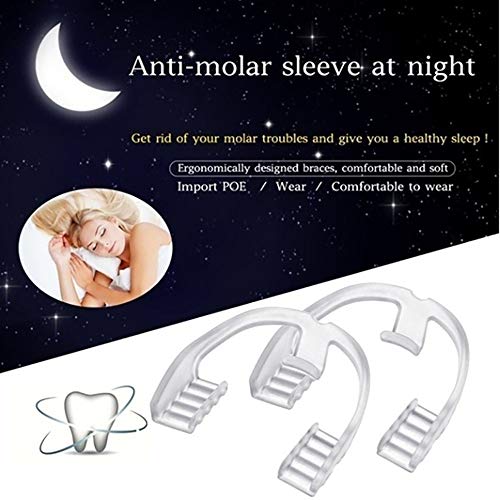 Food Grade Bruxism Splint Sleeping Aid Tool Dental Mouth Guard Teeth Brace De...