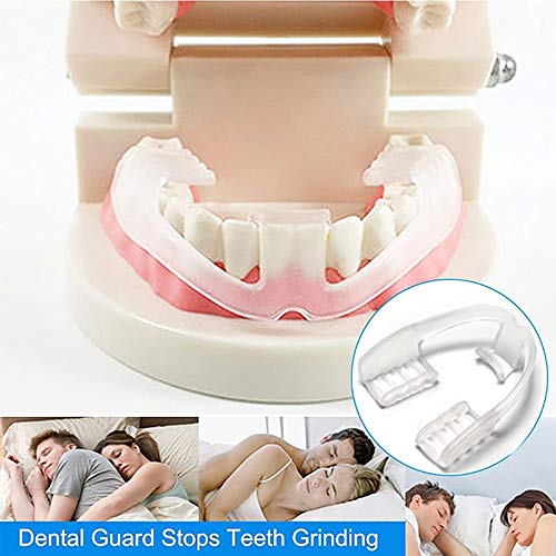 Food Grade Bruxism Splint Sleeping Aid Tool Dental Mouth Guard Teeth Brace De...