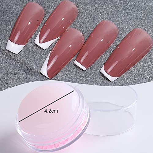Silicone Nail Stamper, Nail Art Stamper, Clear Jelly Stamper for Nails, Pink ...