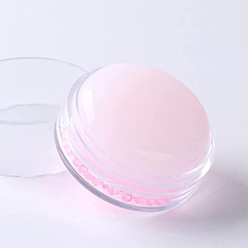 Silicone Nail Stamper, Nail Art Stamper, Clear Jelly Stamper for Nails, Pink ...