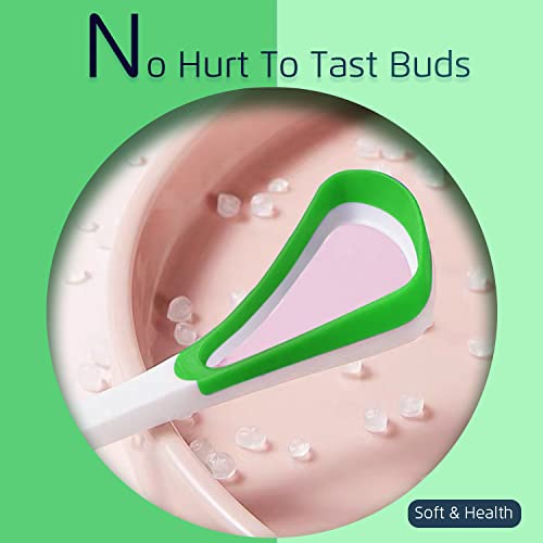 New Tongue Scraper, Premium Tongue Cleaner, Keep Oral Hygiene, Metal Tongue S...