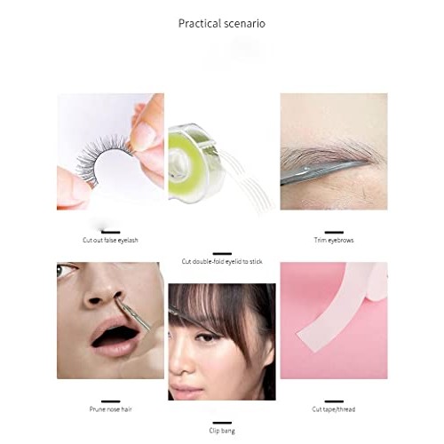 Men's Facial Hair Small Beauty Scissors for Women - Eyebrows, Nose Hair, Bear...