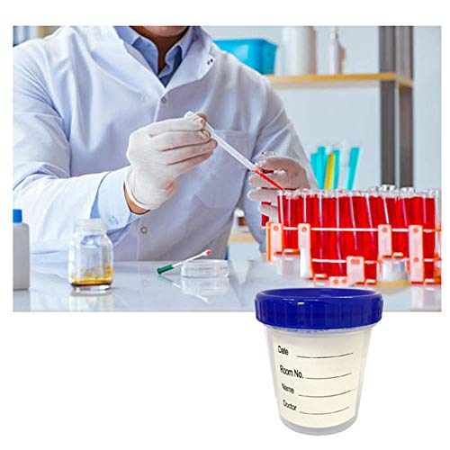 15 Pack Disposable Specimen Cups Seal Sample Collection 4oz
