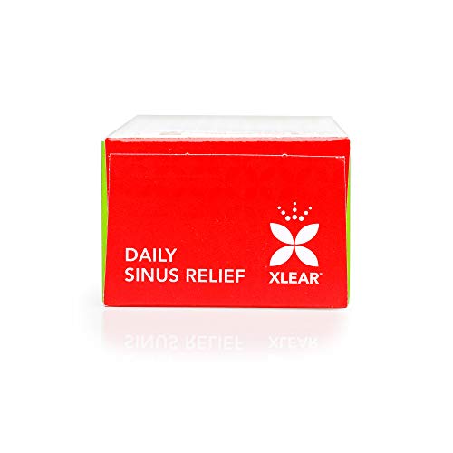 Xlear Nasal Spray with Xylitol, All-Natural Saline Nasal Spray for Sinus Rins...