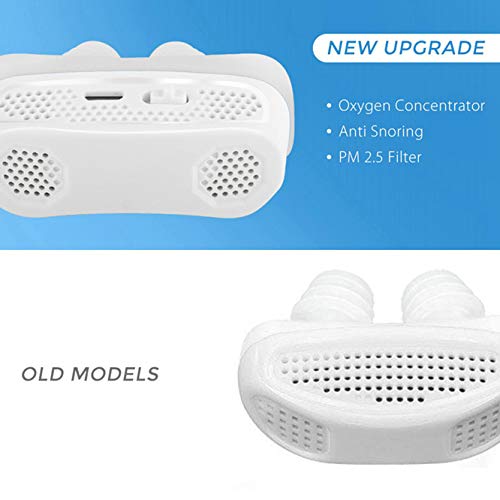 3 in 1 Anti Snoring Devices,2021 Automatic Snore Stopper & Air Purifier Filte...