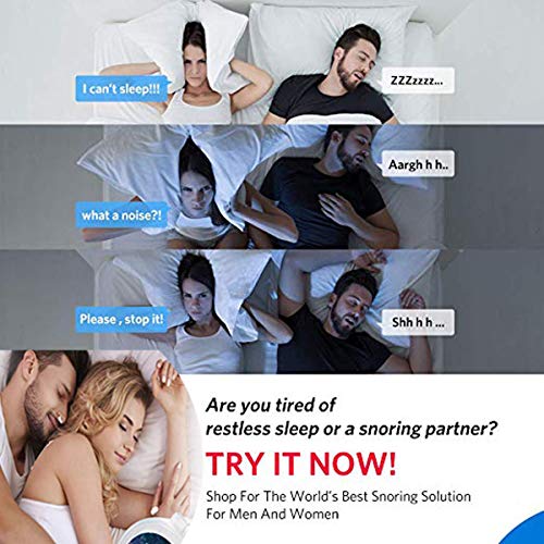 3 in 1 Anti Snoring Devices,2021 Automatic Snore Stopper & Air Purifier Filte...