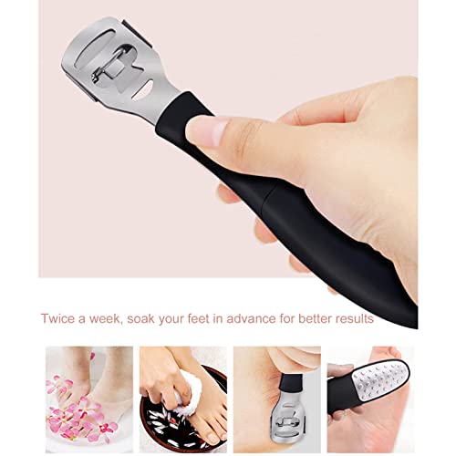 XMOSNZ Foot Scrubber Professional Pedicure Rasp Foot File Cracked Skin Corns ...