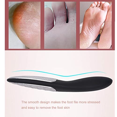 XMOSNZ Foot Scrubber Professional Pedicure Rasp Foot File Cracked Skin Corns ...